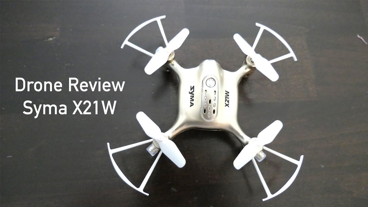 Het hotel Ecologie in het geheim Drone Review - Syma X21W - YouTube