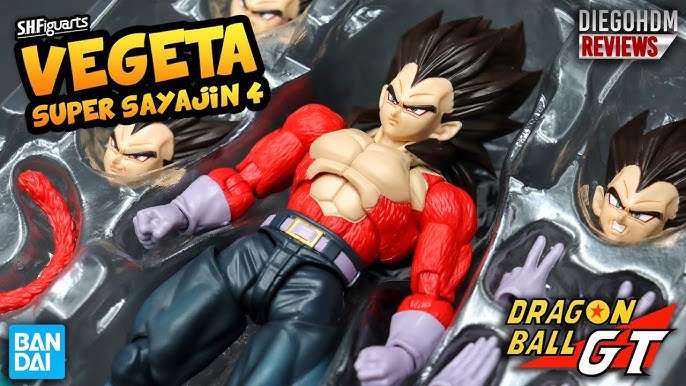 GOKU SSJ4 SH Figuarts - Boneco replíca de camelô? Dragon Ball GT