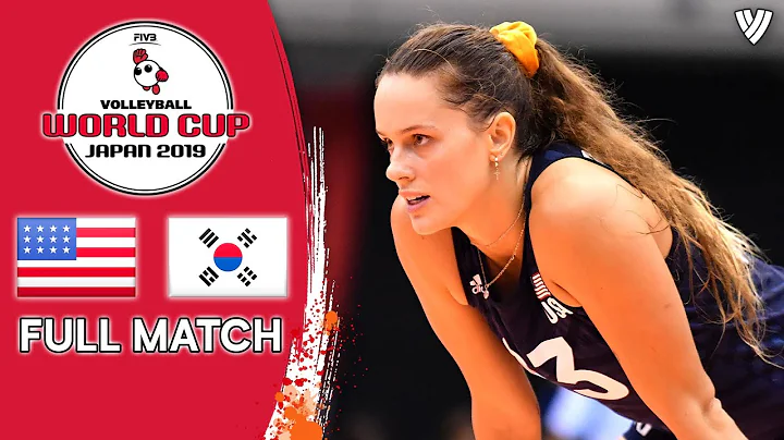 USA 🆚 Korea - Full Match | Women’s Volleyball World Cup 2019 - DayDayNews
