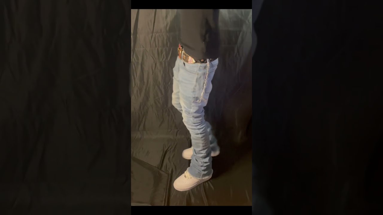 Comment If You Would Wear These Clothingbrand Fashion Viralvideo Denim Skinny Stacked Jeans 