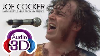 Joe Cocker - With a little help from my friends - 3D Audio | #immersiveaudio