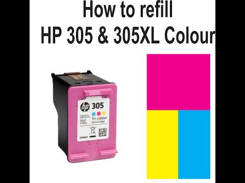 Refill cartridge HP 305 / 305XL Color HP DeskJet 2320 / 2710 / 2720
