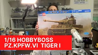 1/16 HobbyBoss Pz.Kpfw.VI Tiger I: A look inside the box