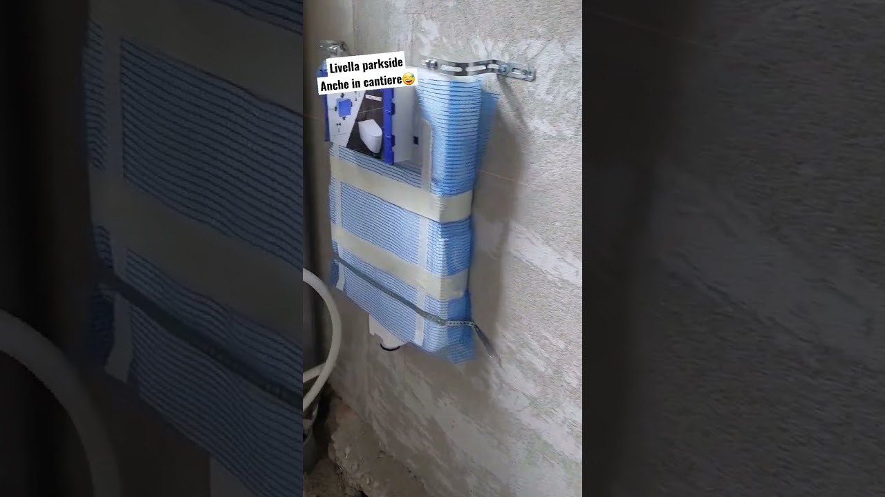 livella parkside autolivellante in cantiere 