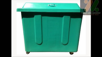 Thùng rác công cộng, thùng rác composite, Thùng rác công nghiệp