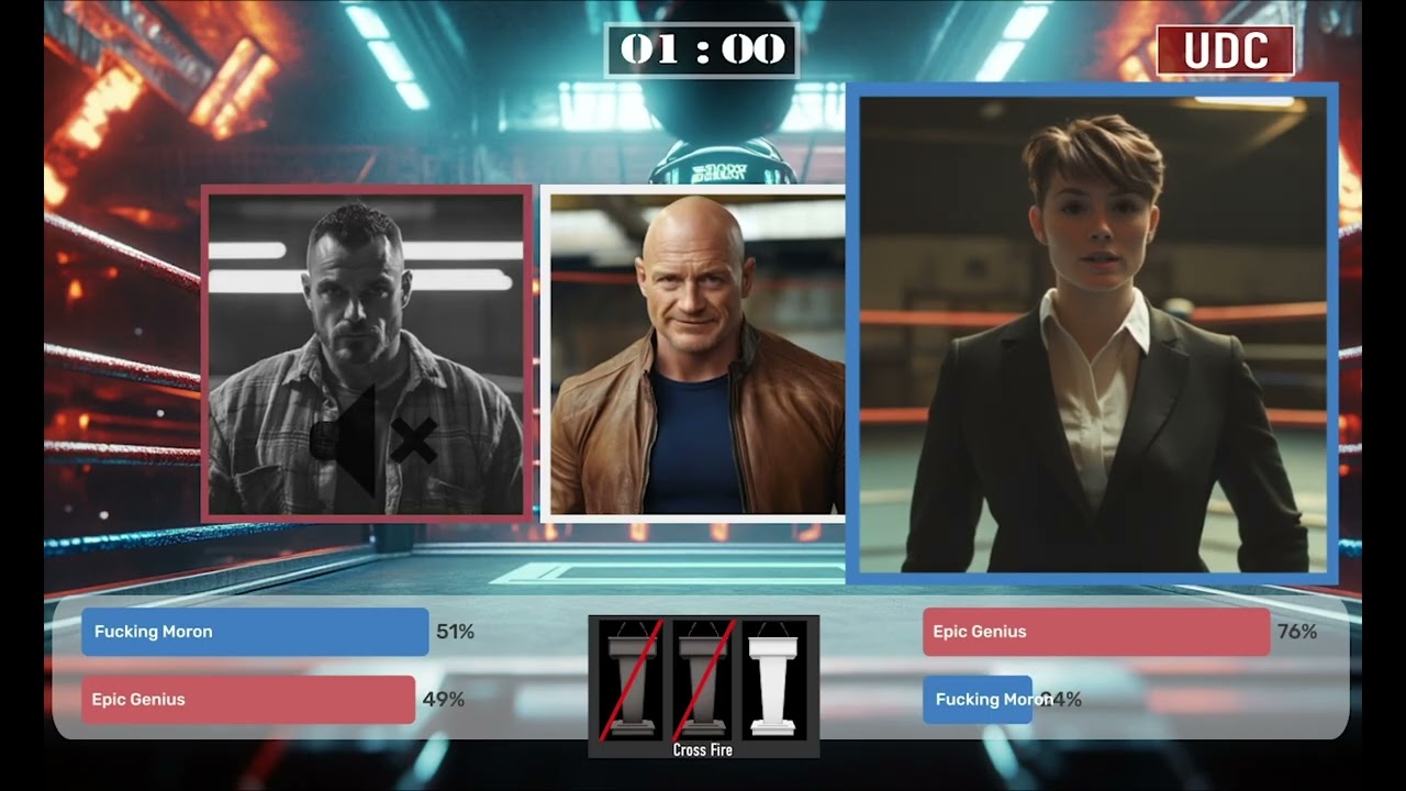 Abortion Crossfire: No Safe Words, No Timeouts | Ultimate Debate Challenge-Final Round-Clip