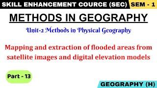 Famous Mapping and extracting flooded areas using satellite imagery and Digital Elevation Models (DEM) Profile