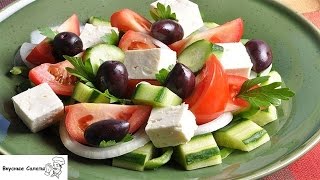 Классический греческий салат Horiatiki Классический греческий салат Horiatiki