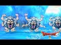 The Three Ice Lions Boss Fight (大魔獣イーギュア) - Dragon Quest X