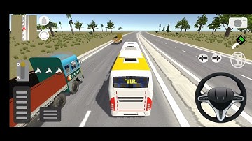 Luxury Indian Bus Simulator | Level 3 | Horns | Sound | Ghumo Ghumao