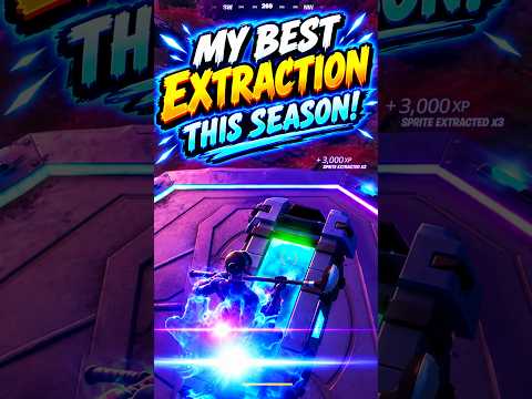 MY BEST EXTRACTION THIS SEASON! 🔥🏆 | Fortnite
