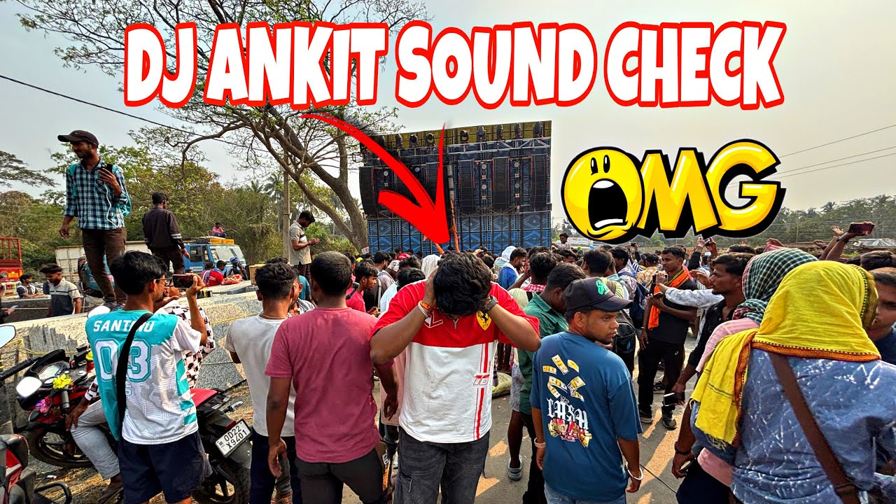 Ankit Dj Sound Check 😱 // Matto Melana Bhadrak 2026