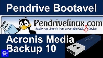 Como criar um Pendrive Bootavel do Acronis Media Backup com o Yumi Multiboot USB Creator