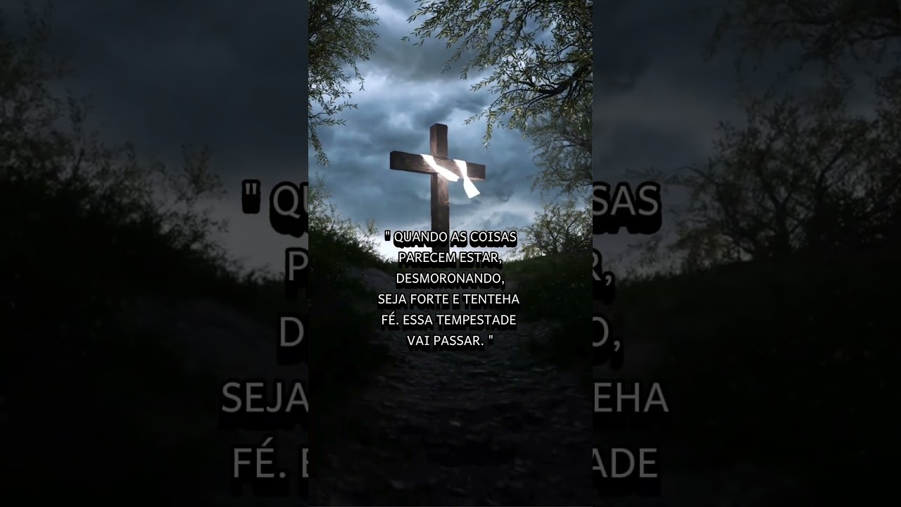 A tempestade irá passar... 