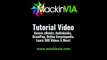 How to Access  eBooks and Audiobooks through MackinVia