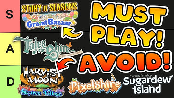 Ranking all 32 farming games I played in 2025