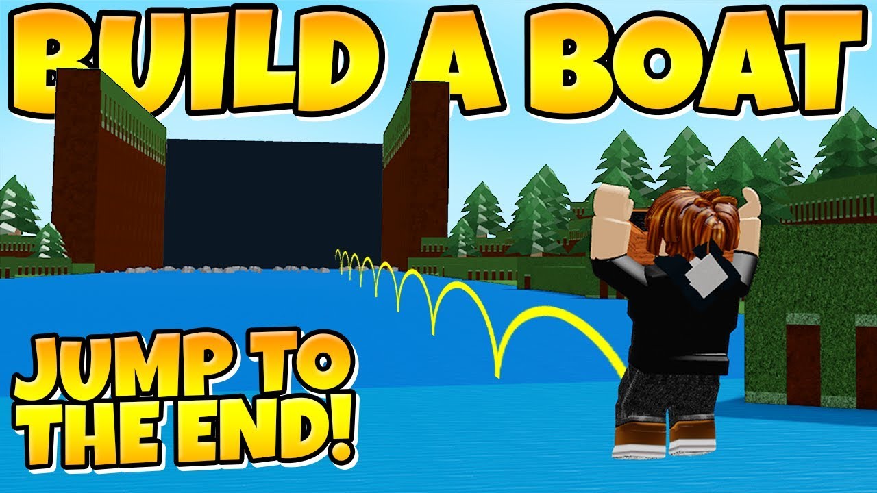JUMP TO THE END GLITCH! (SUPER weird) Build a Boat - YouTube