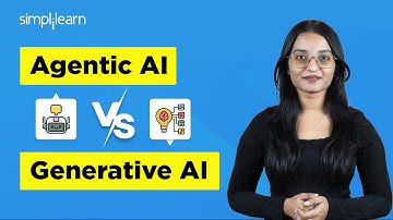 Agentic AI Vs Generative AI | Difference Between Agentic AI And Generative AI | Simplilearn