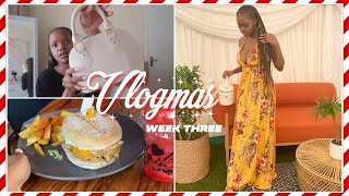 🎄VLOGMAS WEEK 3🎄| I GOT BRAIDS 😨, SIWE’S 21st AND MORE SHOPPING 🙃