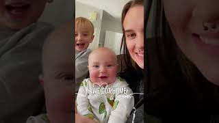 He Tripped Holding The Baby