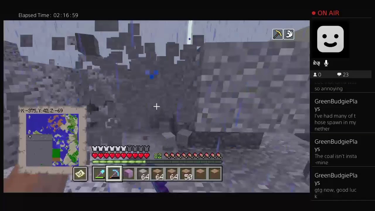 Minecraft [PS4] : mine out the world : BedrockMassacre - experimenting with titles