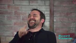 Jensen & Jared HILARIOUS Accents & Impressions & Mark Sheppard LOSES IT!