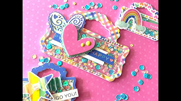 KSCRAFT |  DT Project Share | Shaker Bag Toppers