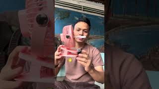 Kipas isi ulang USB 6 inci clip-on desktop baru dengan lampu malam senyap #kipasanginportable