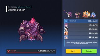 Guardian Tales Raid - Fern - Dohwa - Nari - Eunha vs Duncan [Basic] (100,4)