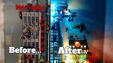 I UPGRADED My LEGO Display With LIGHTS!