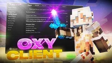 1.8.9 | Lunar Hack Client: Oxy Client on Minecraft Java and Badlion Client