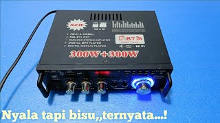 How to fix a mute fleco amplifier with no sound | beginners can definitely do it.