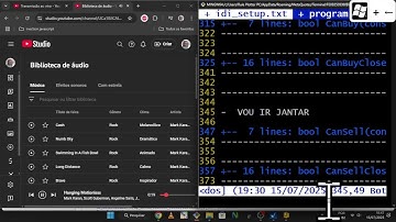 Programando com VIM EDITOR -  Criando um indicador para o mercado financeiro  - 5 (sem áudio)