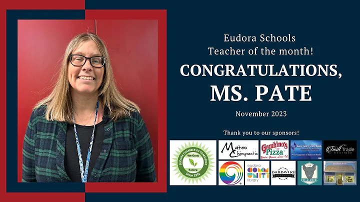 November 2022 Teacher of the Month: Jennifer Pate