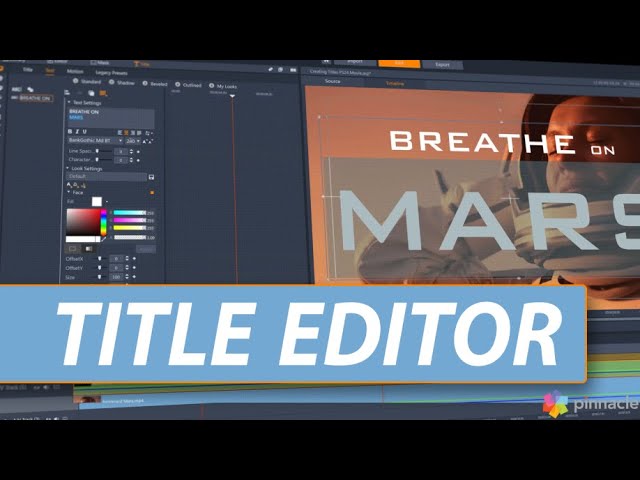 Create Powerful Titles with Text Video Masking in Pinnacle Studio