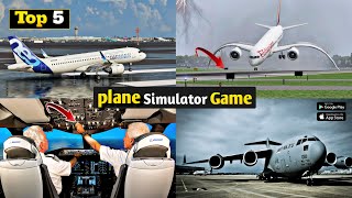 Top 5 Best Plane Simulator Games For Android | Top 5 Airplane Simulator Games | Planes Games Mobile screenshot 4