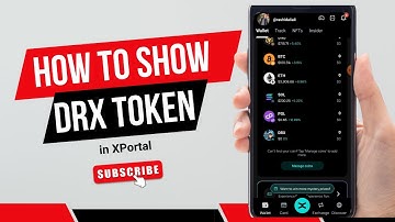 How to show DRX token in XPortal
