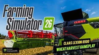 Farming Simulator 26 (Android) — Harvesting Wheat with the CLAAS LEXION 8500 screenshot 4