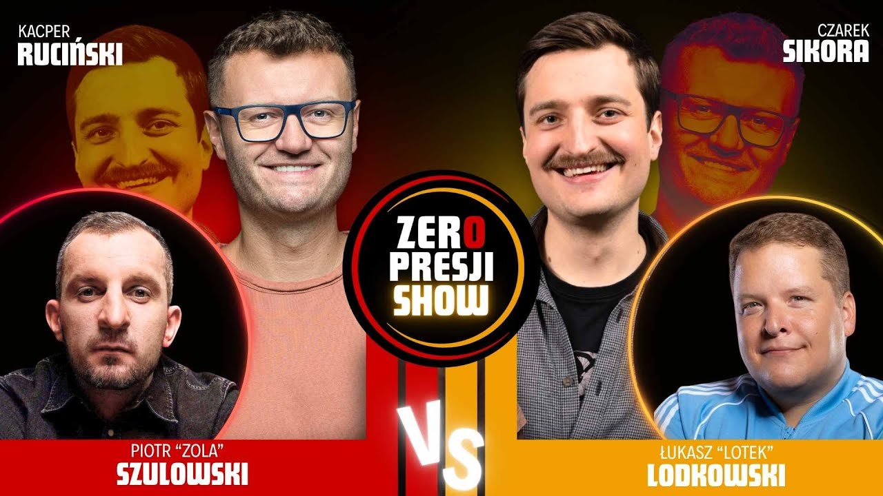 ZERO PRESJI SHOW #5 -  Ruciński, Sikora, Lotek, Zola, Termos