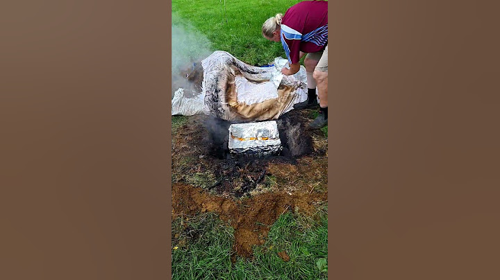 NewZealand Maori hangi cooking food underground pt5 unearthing... still