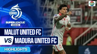 Malut United FC VS Madura United FC - Highlights | BRI Super League 2025/26