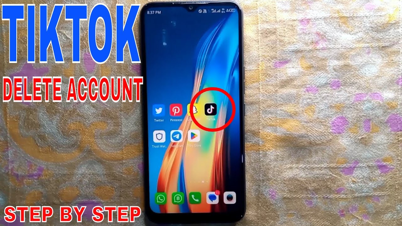 how-to-delete-tiktok-account-youtube