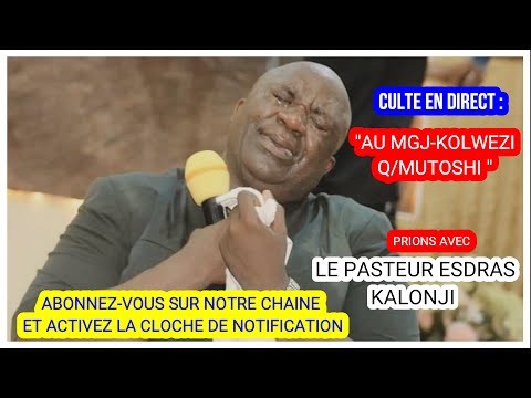 PRIONS AVEC LE PASTEUR ESDRAS KALONJI AU MINISTERES GENERATION JOEL A KOLWEZI (AU QUARTIER MUTOSHI)