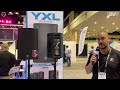 Infocomm 2021 yorkville sound intros yxl series 10 yxl10p 12 yxl12p of powered loudspeakers