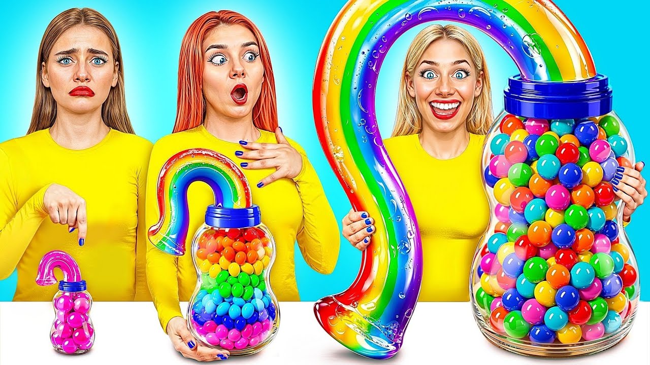 Большая, Средняя или Маленькая Тарелка Челлендж | Потрясающие Кухонные Хитрости Friendly DO