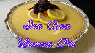 ICE BOX LEMON PIE !!!!!!!! Lemon Icebox Pie Eagle Brand