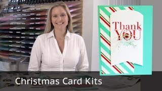 Christmas Card Kit - Make Your Holiday Cards from Stampin Up