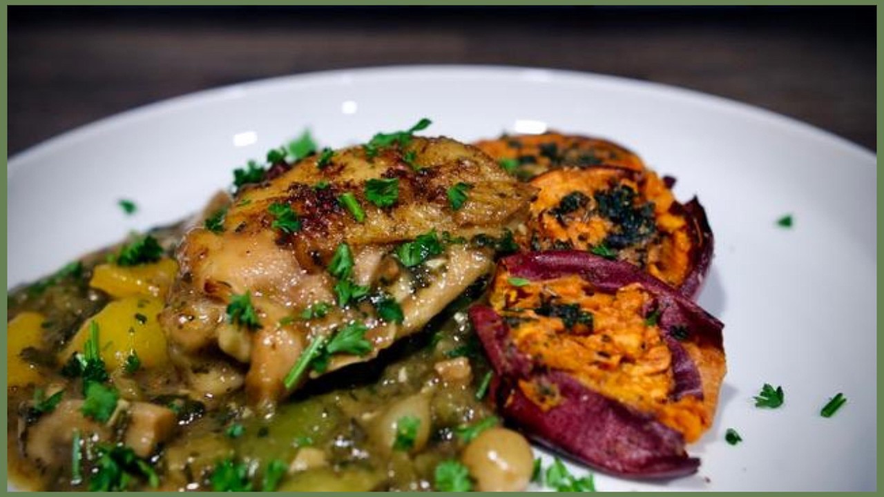 Превращение классического Coq Au Vin в Coq Au Bourbon (правильное воплощение южного комфорта)