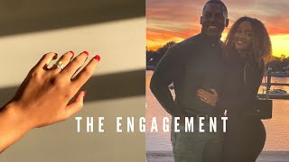 So we got engaged...Our engagement video