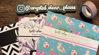 Plan With Me-Seashells-Wellness Planner 